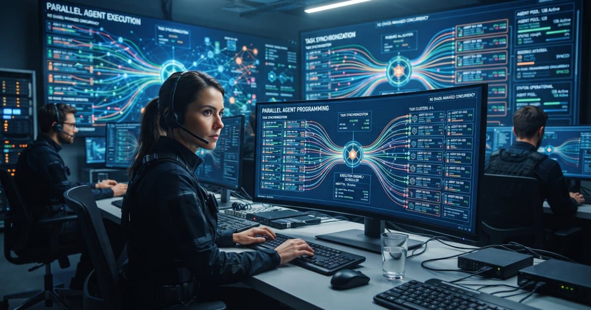 Parallel Programming for Agents: Dozens of Tasks at Once