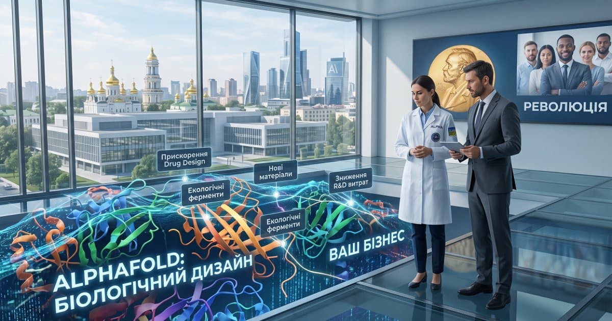 AlphaFold і нобелівська революція: як AI змінює бізнес