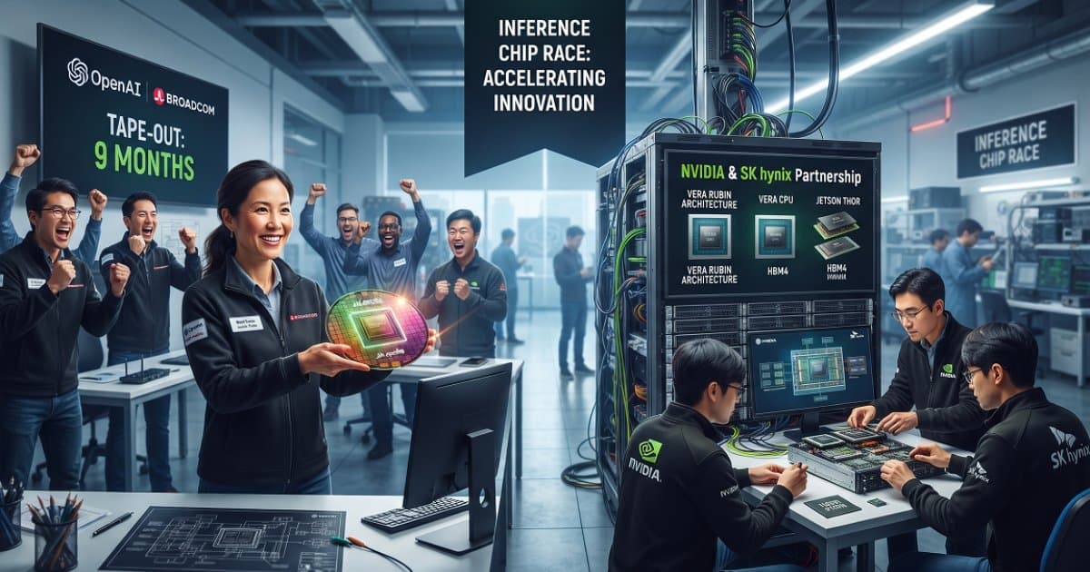 The Inference Chip Race: OpenAI, Broadcom, and NVIDIA