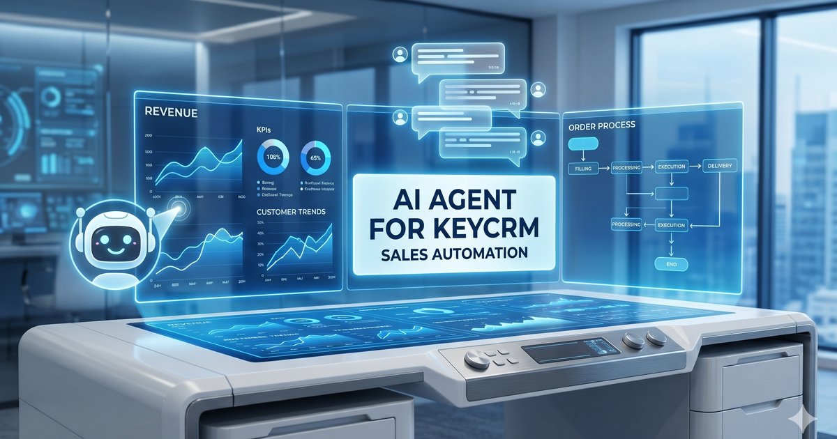 AI Agent for KeyCRM: Automating Sales and Support with Ukraine's Leading CRM