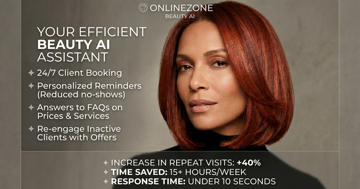 AI Agent for Beauty Salons and Barbershops: 24/7 Booking and Client Retention