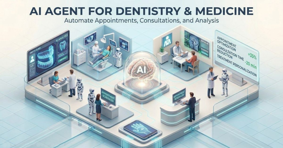 AI Agent for Dentistry and Healthcare: Patient Scheduling and 24/7 Support