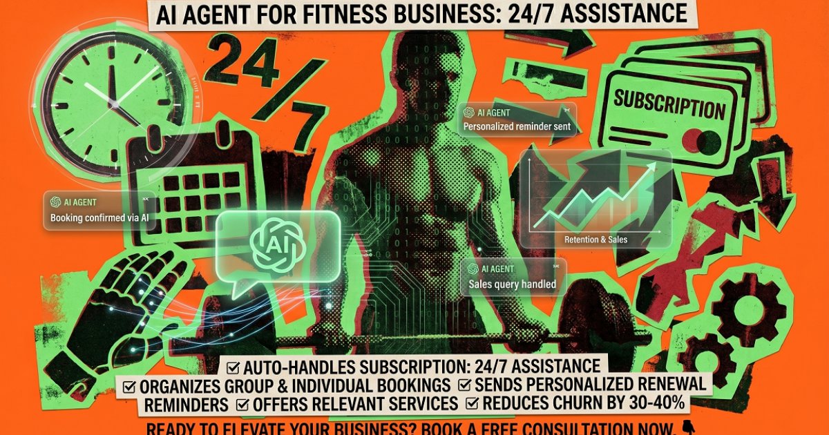 AI Agent for Fitness Clubs and Personal Trainers: Membership Sales and Client Retention