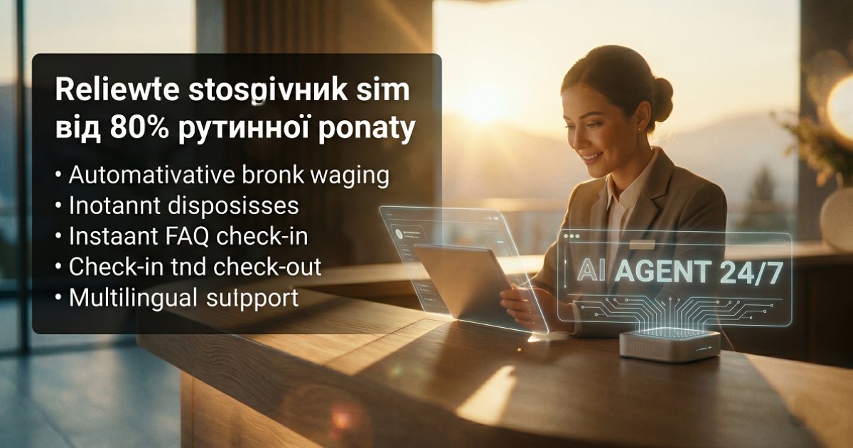 AI Agent for Hotels: Automated Bookings, Check-in, and Guest FAQ