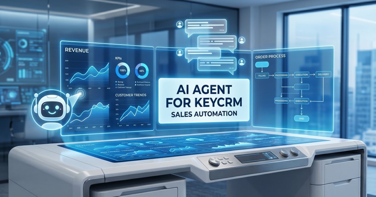 AI Agent for KeyCRM: Automating Sales and Support with Ukraine's Leading CRM