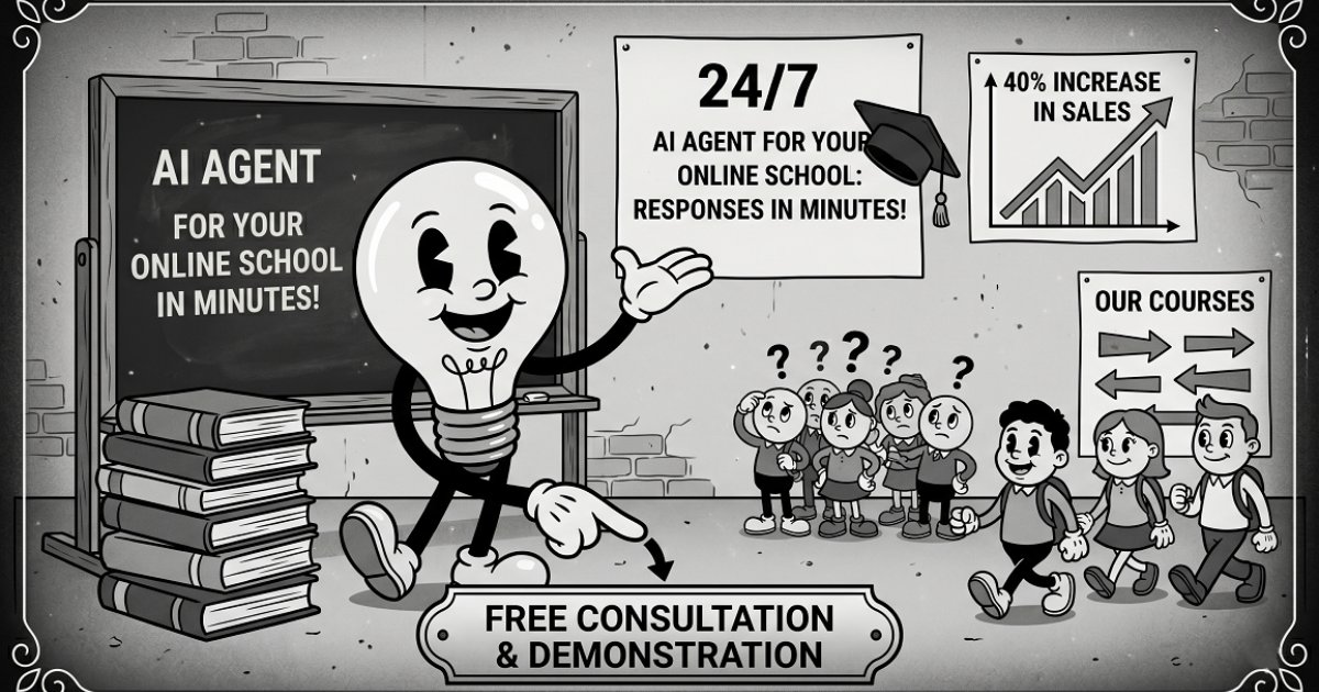 AI Agent for Online Schools and Courses: Sales, Support, and Student Retention