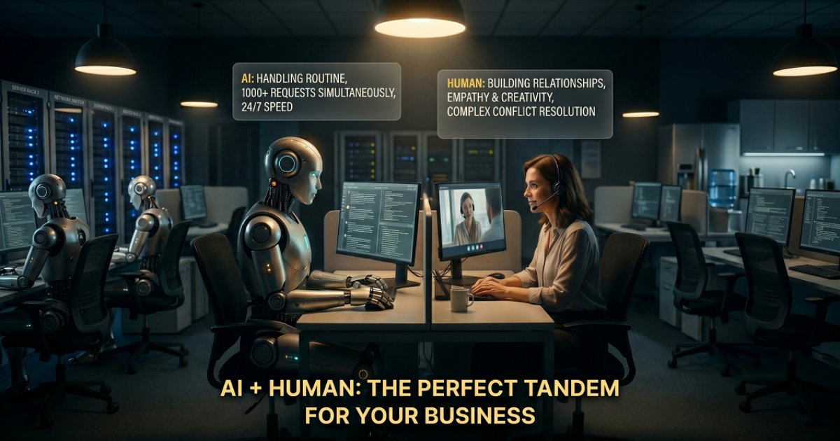 AI Agent vs Live Manager: When to Choose Which and How to Combine Both