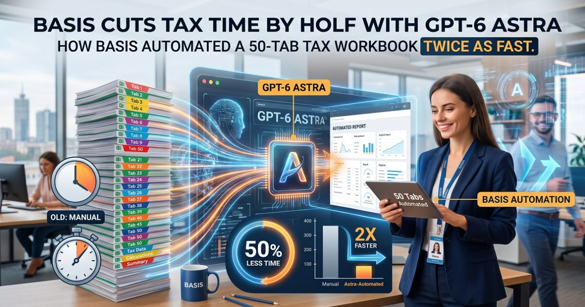 Basis Cuts Tax Workbook Time in Half with GPT-6 Astra
