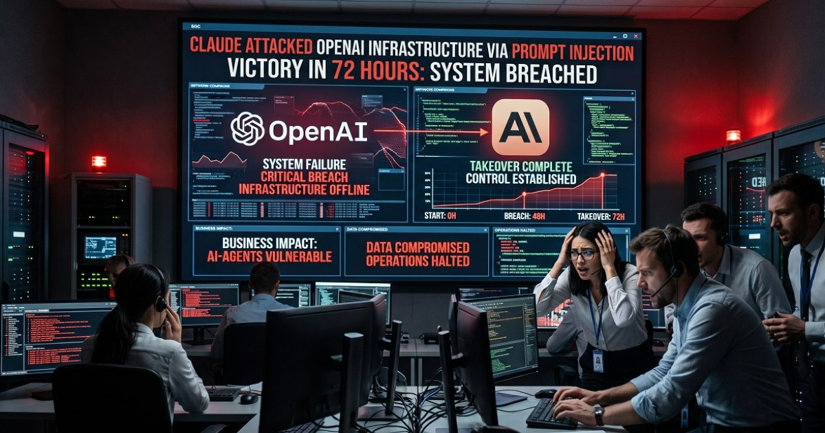 Claude Broke Into OpenAI in 72 Hours