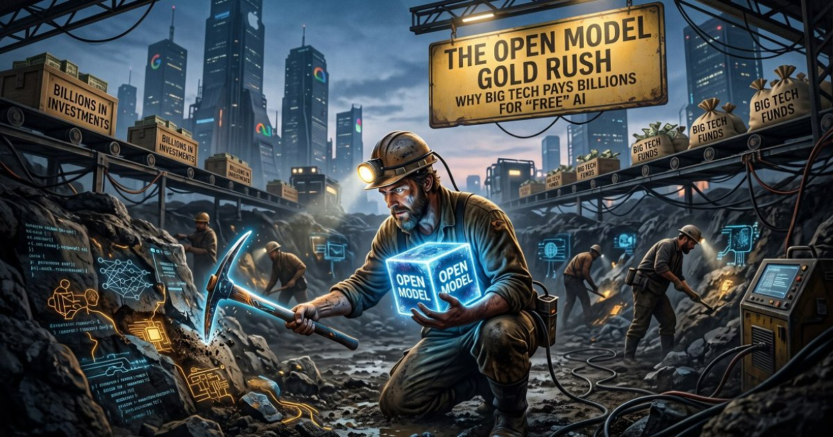 The Open-Model Gold Rush: Why Big Tech Pays Billions for "Free" AI