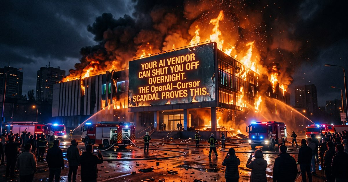 Your AI Vendor Can Cut You Off Overnight — The OpenAI–Cursor Scandal Proves It