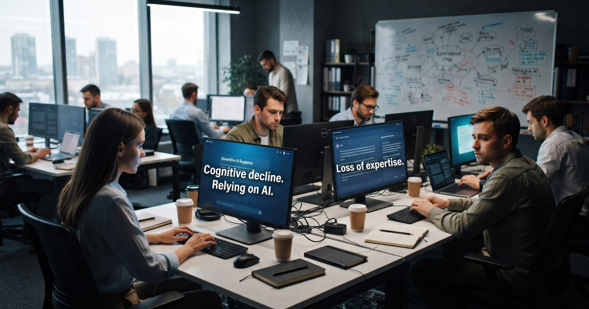 The "Tragedy of the Cognitive Commons": How Mass AI Adoption Is Quietly Destroying Expertise Inside Companies