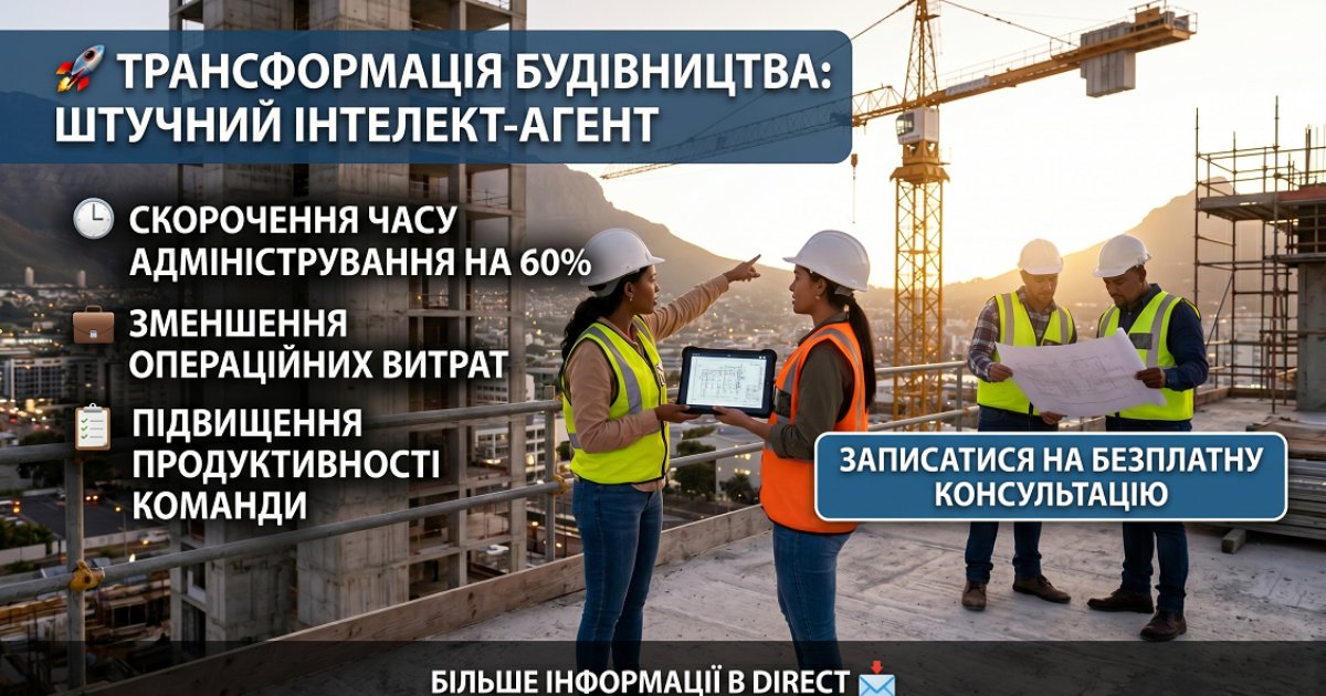 AI-агент для будівельної компанії: заявки на кошторис та кваліфікація клієнтів