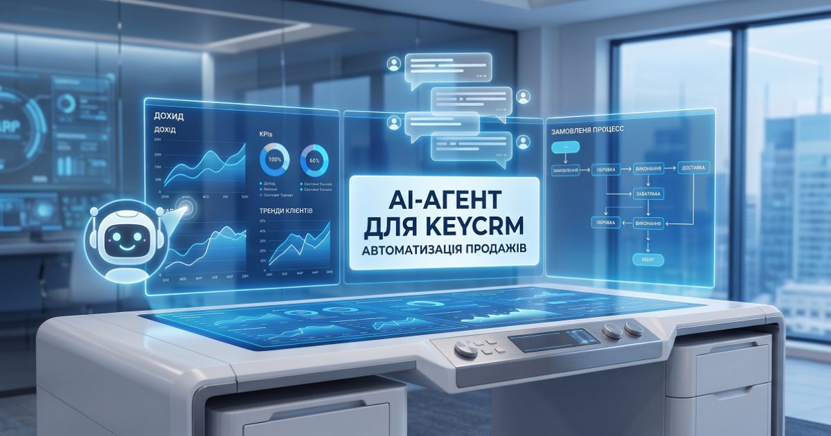 AI-агент для KeyCRM: автоматизація продажів і підтримки з українською CRM