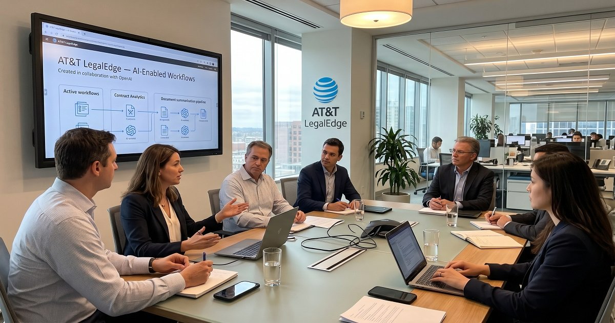 AI для юридичного департаменту: що будує AT&T