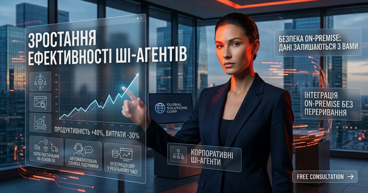 Enterprise AI-агенти: корпоративні рішення для великого бізнесу