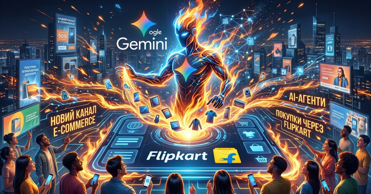 Google Gemini і Flipkart: AI-агенти в e-commerce