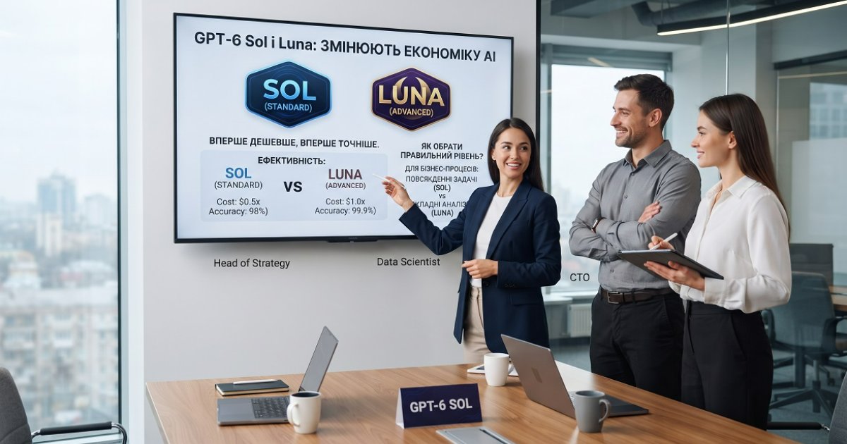 GPT-6 Sol і Luna: стратегія AI-моделей