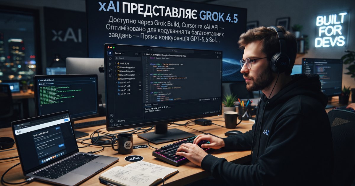 Grok 4.5 від xAI: що нова модель означає для бізнесу в Україні