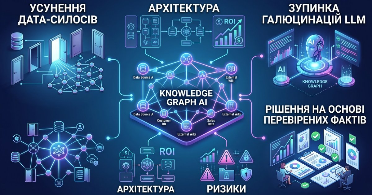 Knowledge Graph AI: як він керує бізнесом