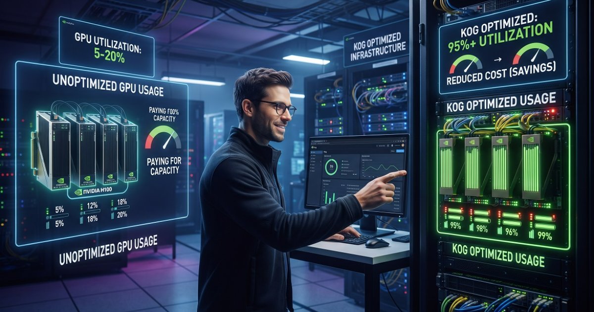 Ваш GPU наполовину порожній: як Kog Inference Engine розкриває приховану ціну кожного AI-агента