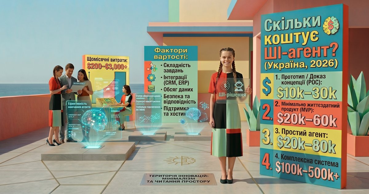 Скільки коштує AI-агент для бізнесу в Україні у 2026 році